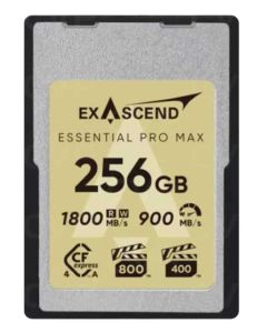 Exascend CFexpress Type-A 4.0 256GB Essential Pro Max VPG5
