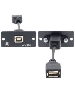 Kramer Wall Plate Insert - USB (B/A) W