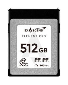 Exascend CFexpress Type-B 4.0 512GB Element Pro