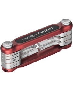 SmallRig x FILM RIOT 7-in-1 Folding Wrench Set (Red) 4811