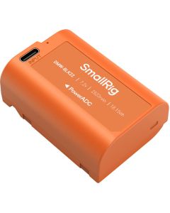 SmallRig DMW-BLK22 USB-C Rechargeable Camera Battery (Orange) 4979
