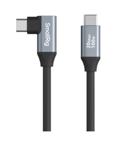 SmallRig USB-C (Straight) to USB-C (Angled) Data Cable (60cm / 23.6in) 4791