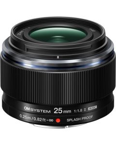 OM SYSTEM M.Zuiko Digital ED 25mm F1.8 II Black