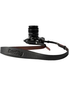 SmallRig Universal Leather Camera Shoulder Strap (Black) 5208