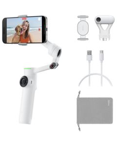 Insta360 Flow 2 Pro AI Tracker Bundle Summit White