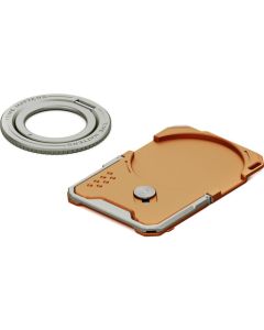 Tilta Khronos Multi-Functional Magnetic Backplate for iPhone 17 Pro - Orange