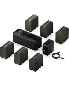 Tilta Foldable Charging Station for L-Series/NP-F Battery Kit - Black