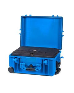 HPRC Resin Case 2600W Wheeled Bag and Dividers Blue