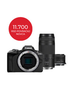 Canon EOS R50 + RF-S 18-45 + RF-S 75-300mm F4-5.6