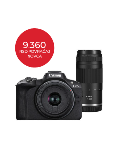 Canon EOS R100 + RF-S 18-45 + RF-S 75-300mm F4-5.6