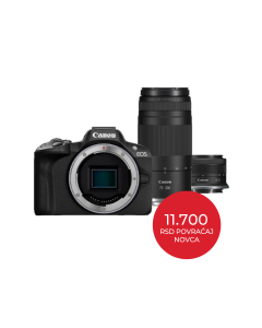 Canon EOS R50 + RF-S 18-45 + RF-S 75-300mm F4-5.6