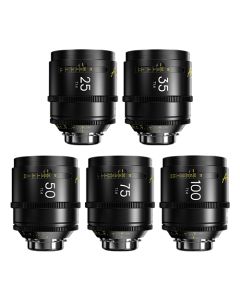 DZOFilm Arles 25/35/50/75/100mm FF/VV Prime Cine Lens (PL mount,meter)