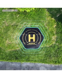 Sunnylife 110cm(43in) Double Sided Fast-fold Landing Pad with Fixing Nails