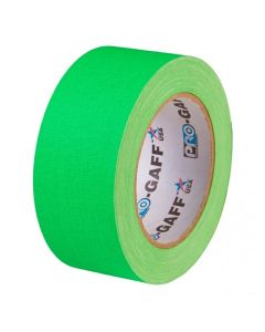 ProTapes Pro Gaff 48mm x 22,8m Cloth Tape Fluorescent Green
