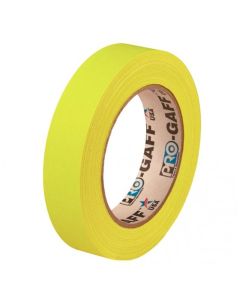 ProTapes Pro Gaff 24mm x 22,8m Cloth Tape Fluorescent Yellow